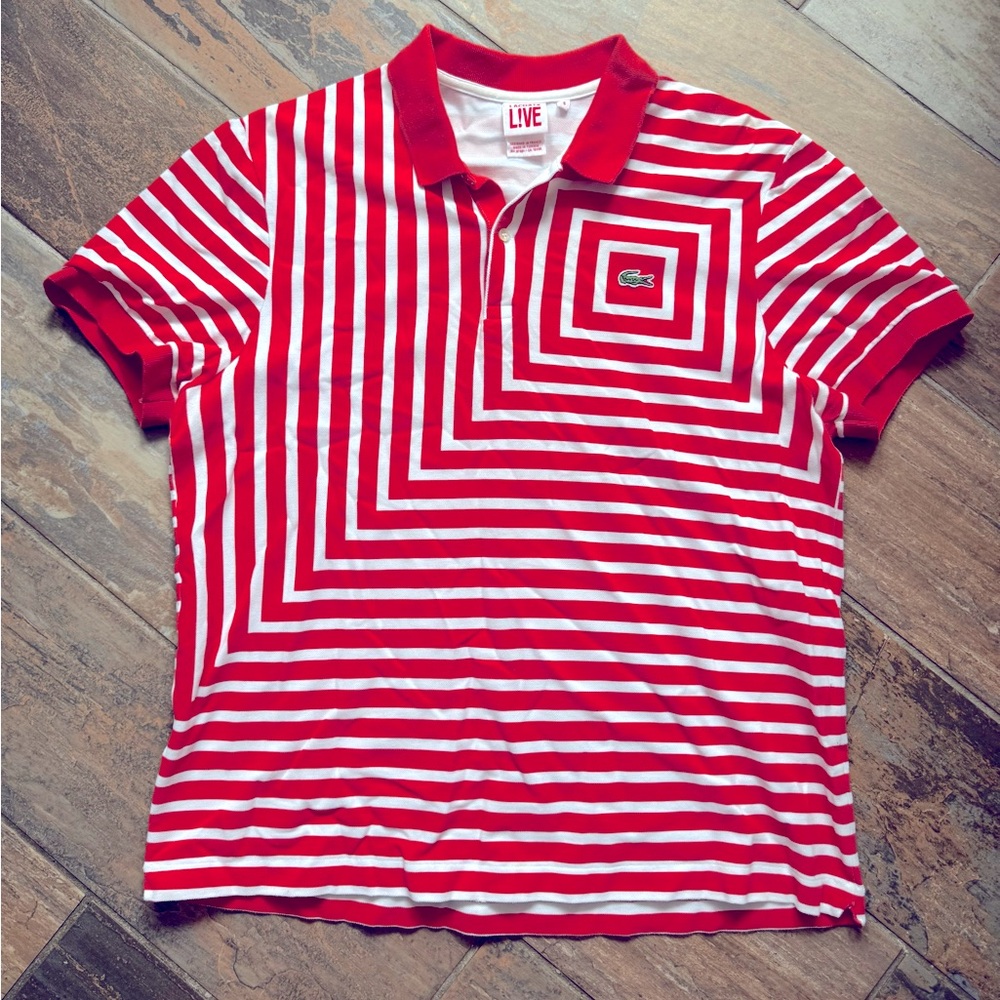 Lacoste polo - unique design